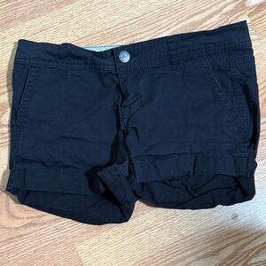 Aeropostale Black Women's Cargo Shorts